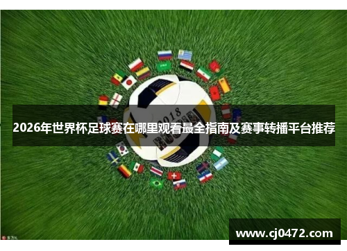 2026年世界杯足球赛在哪里观看最全指南及赛事转播平台推荐