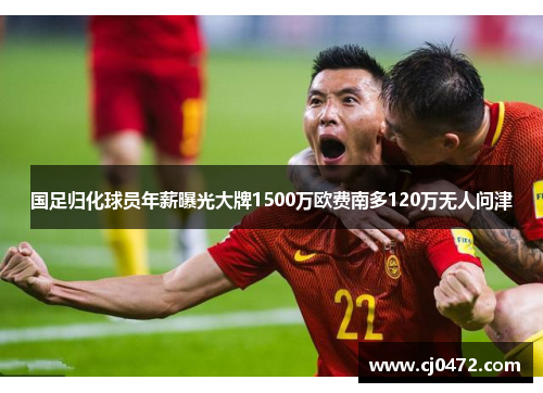 国足归化球员年薪曝光大牌1500万欧费南多120万无人问津