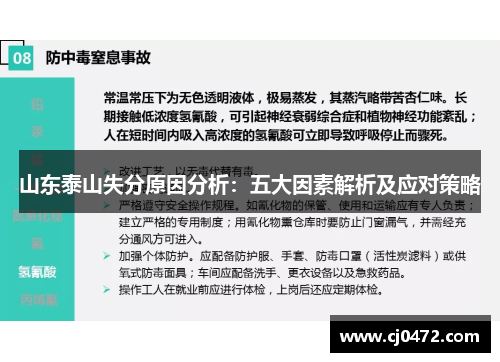 山东泰山失分原因分析：五大因素解析及应对策略
